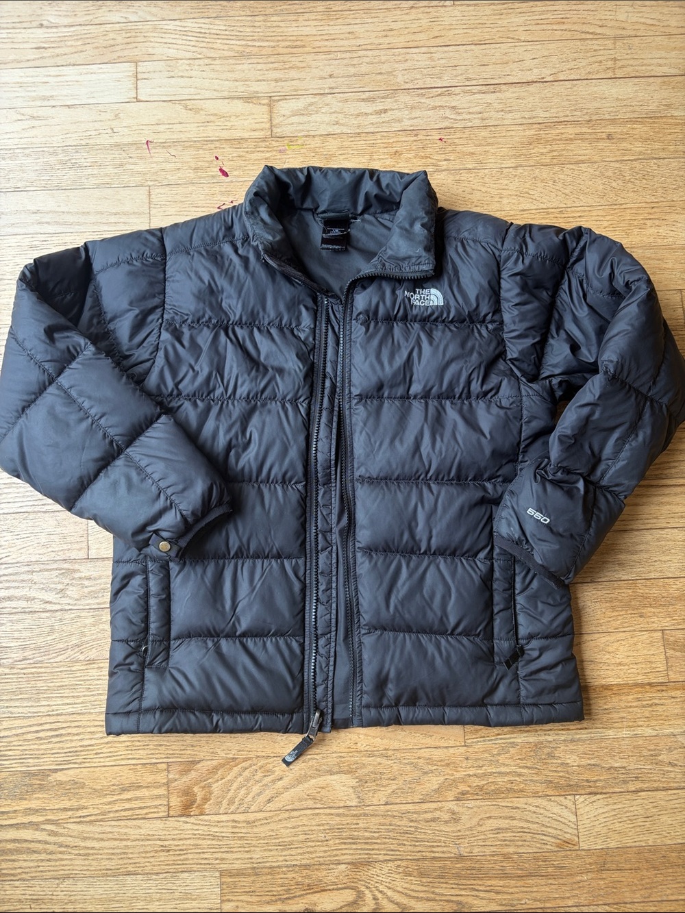 The North Face Kids Black Quilted Puffer Jacket